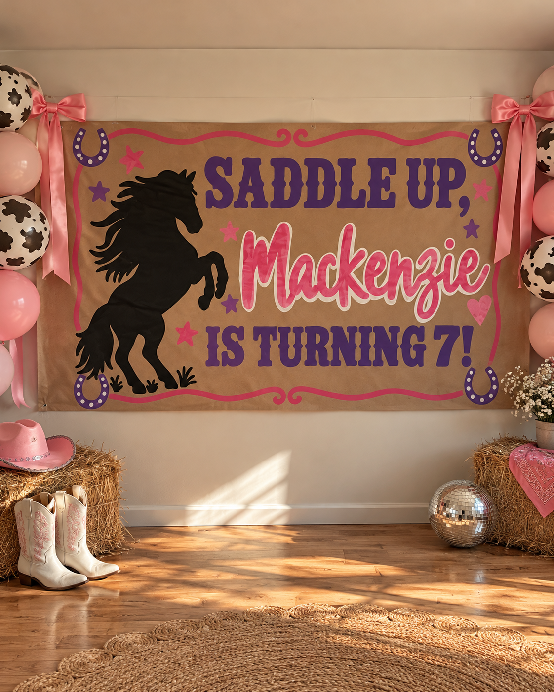 Custom Hand-Painted Event Banner