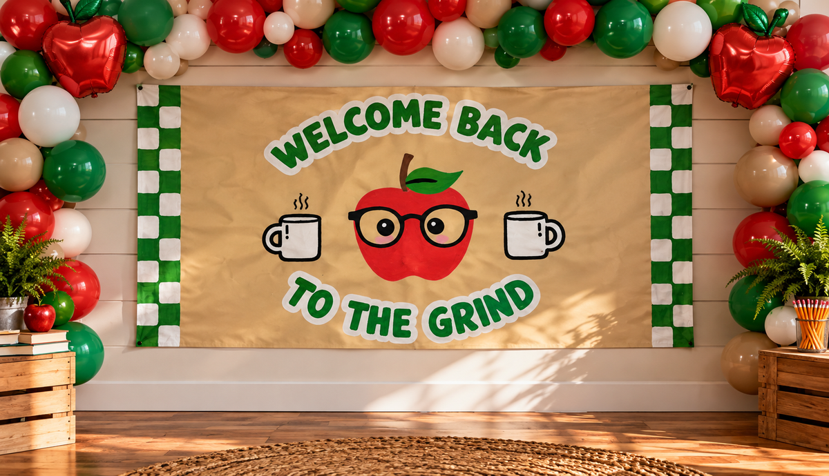 Custom Hand-Painted Event Banner